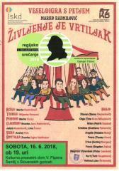 GLEDALIŠKA PREDSTAVA ŽIVLJENJE JE VRTILJAK